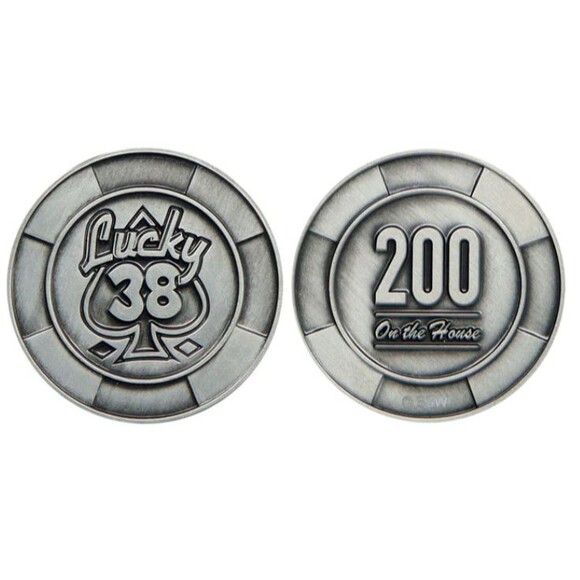 Fallout New Vegas Lucky 38 Metal Casino Set Official Collectible Piece - Picture 5 of 6